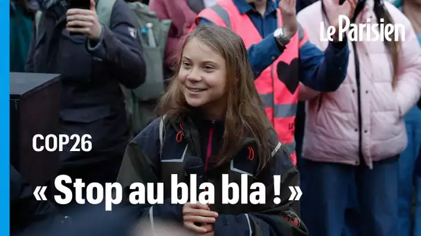 Greta Thunberg en marge de COP26 : «Nous allons faire le changement, qu'ils le veulent ou non !»
