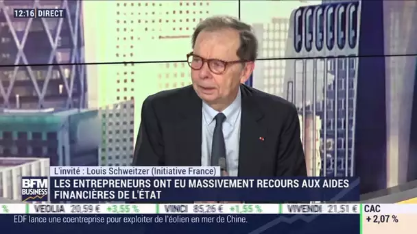 Louis Schweitzer (Initiative France): Recours massif aux aides de l'Etat par les entrepreneurs