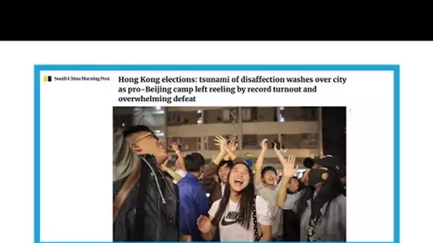 "Tsunami pro-démocratie à Hong-Kong"