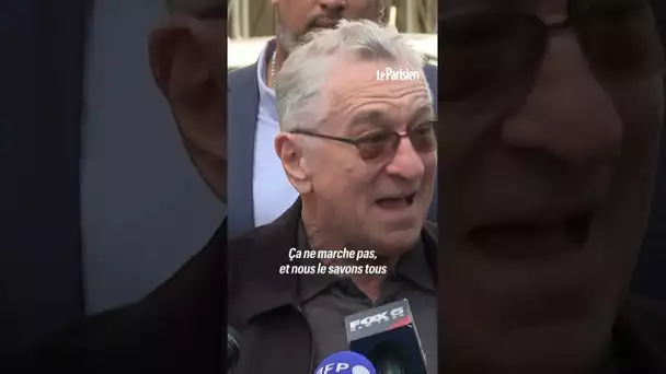 Robert De Niro traite de « clown » Donald Trump avant la présidentielle américaine