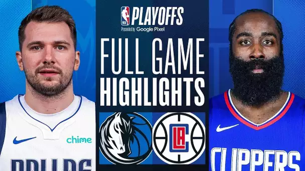 #5 MAVERICKS at #4 CLIPPERS | FULL GAME 1 HIGHLIGHTS | April 21, 2024