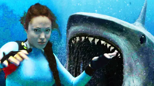 Angelina Jolie se fait attaquer par un requin -  4K ᴴᴰ