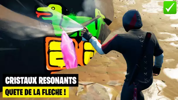 PROBLEME RESOLU : "SE DEGUISER ET FRAPPER TROIS CRISTAUX RESONANTS A LA FLECHE" ! (FORTNITE QUETE)