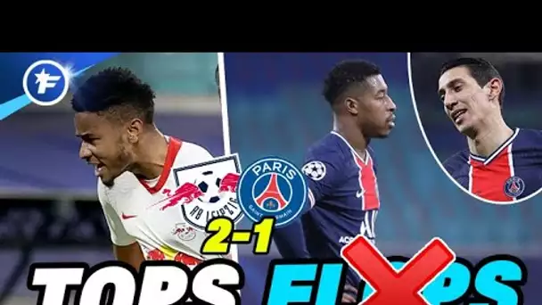 Leipzig-PSG (2-1) : Nkunku crucifie le PSG, Kimpembe, I. Gueye et Di Maria fautifs | Tops et Flops