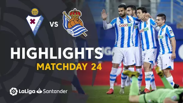 Highlights SD Eibar vs Real Sociedad (1-2)