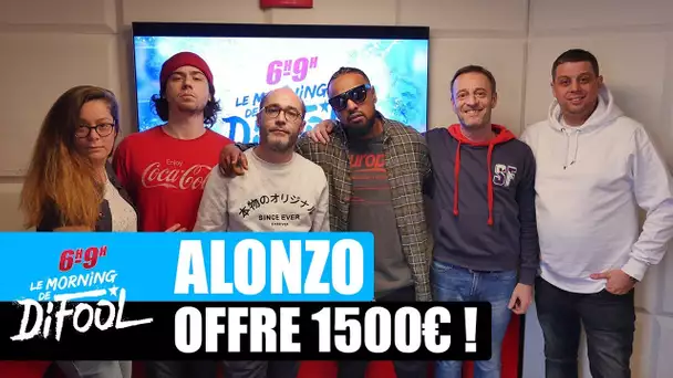Alonzo offre 1500€ à un auditeur ! #MorningDeDifool