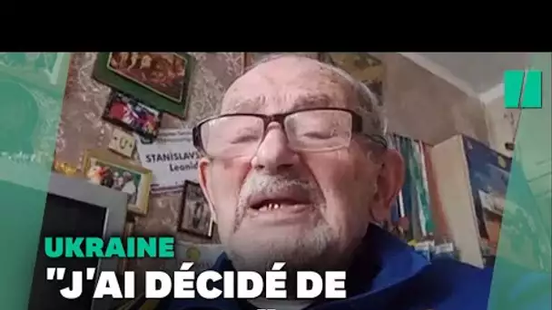 À 97 ans, le plus vieux tennisman du monde ne veut pas quitter l'Ukraine