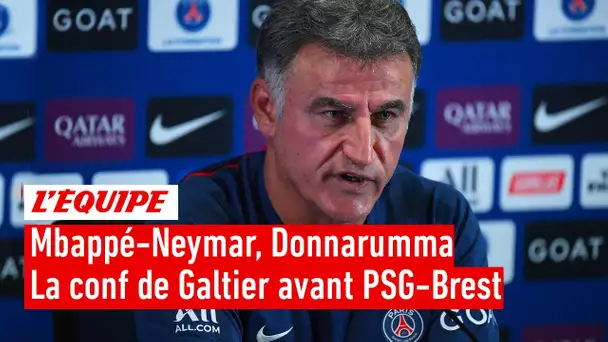 Relation Neymar-Mbappé, erreur de Donnarumma, PSG-Juve : Le point de Galtier en conférence de presse