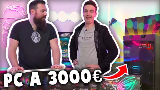 Je monte un PC GAMER à 3 000€ ! (ft. @GUILLAUME )