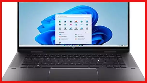 2021 Newest HP ENVY x360 2-in-1 Laptop, 15.6" Full HD Touchscreen, AMD Ryzen 5 5500U Processor up to