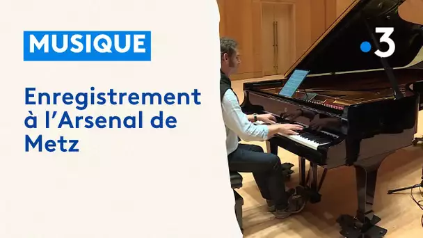 Enregistrement d'un album pour deux piano à l'Arsenal de Metz