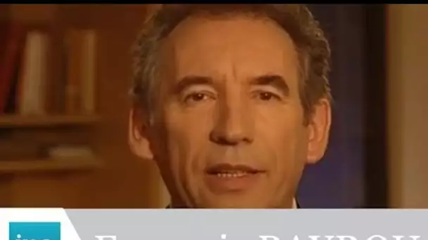 François Bayrou campagne présidentielle 2007 - Archive INA