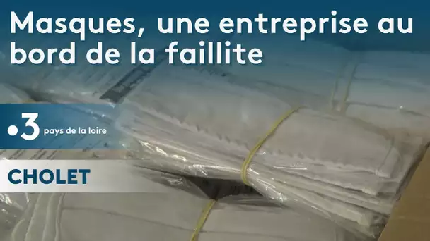 Cholet : une entreprise qui fabrique des masques en difficulté