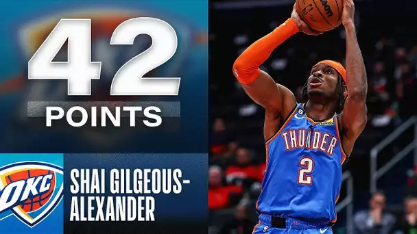 Shai Gilgeous-Alexander ERUPTS For 42 PTS & Calls Game 🔥