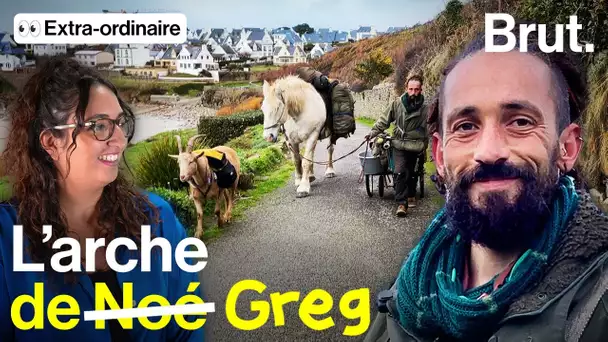 Depuis 16 ans, il marche avec ses animaux à travers la France