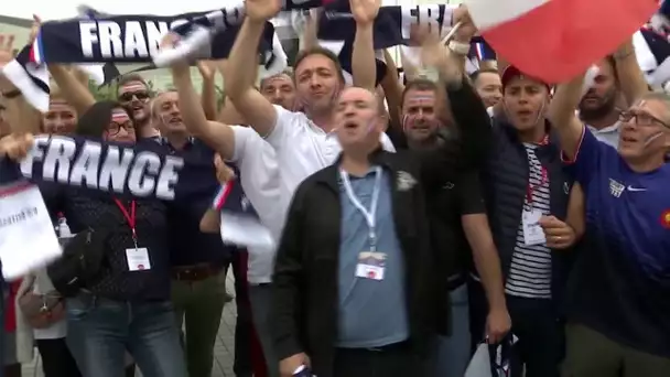 France / Argentine : Les supporters Français en masse