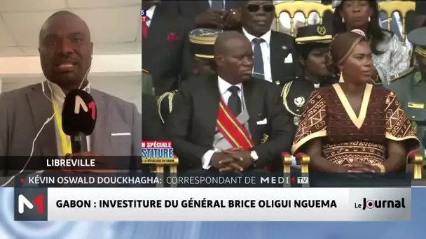 Gabon : Investiture du Général Brice Oligui Nguema