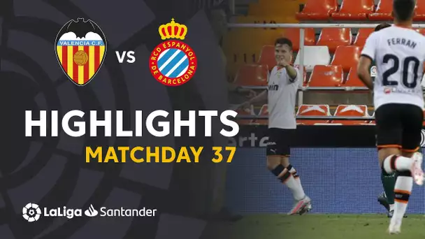Highlights Valencia CF vs RCD Espanyol (1-0)