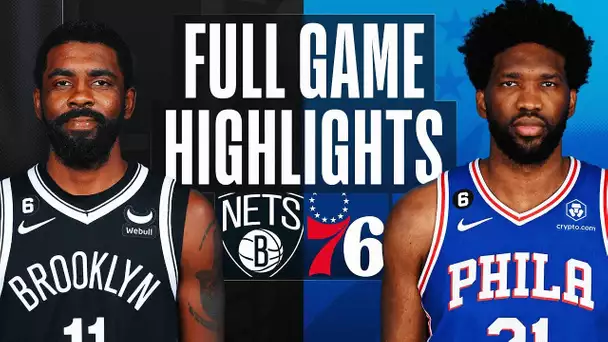 NETS at 76ERS | FULL GAME HIGHLIGHTS | January 25, 2023