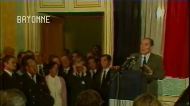 François MITTERRAND à Bayonne