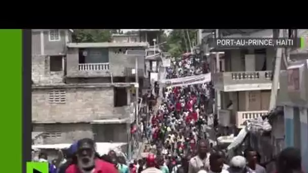 Haïti : heurts lors d’une manifestation antigouvernementale à Port-au-Prince