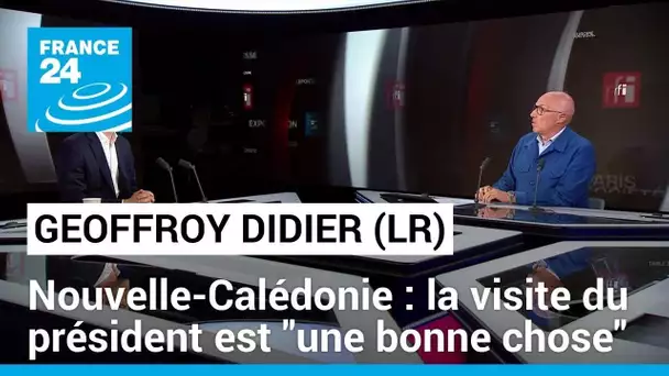 Geoffroy Didier (LR) : "C'est une bonne chose qu'Emmanuel Macron se rende en Nouvelle-Calédonie"