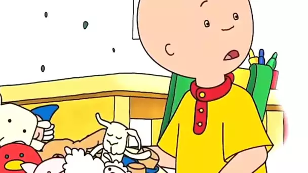 Caillou et les disparitions dans le coffre à jouets | Caillou en Français