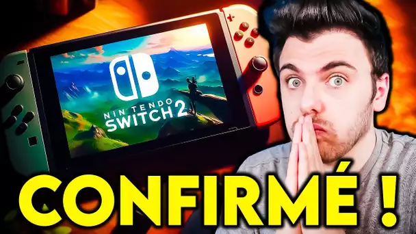 OFFICIEL SWITCH 2 🚨 NINTENDO CONFIRME LES LEAKS ! 🤯