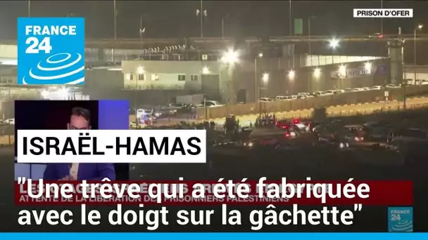 Israël-Hamas : "Une trêve qui a été fabriquée avec le doigt sur la gâchette" • FRANCE 24