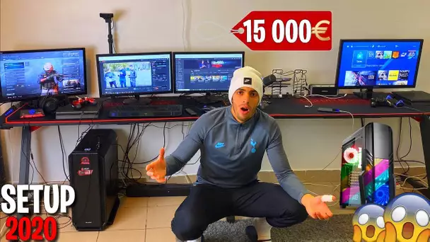 MON NOUVEAU SETUP 2020 A 15 000 EUROS ! 😱😱