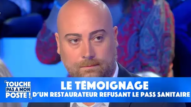 Franck, restaurateur, explique pourquoi il refuse d'appliquer le pass sanitaire dans son restaurant
