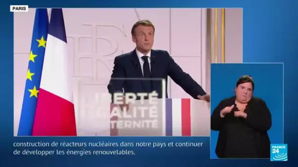 Nucléaire : Macron annonce la construction de nouveaux réacteurs • FRANCE 24