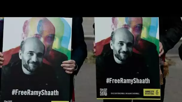 Égypte : l'activiste Ramy Shaath, emprisonné depuis juillet 2019, en route pour Paris