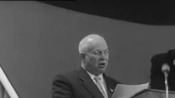 Discours de Khrouchtchev à Berlin - Conférence de presse d' Eisenhower à Washington
