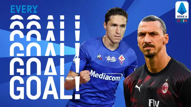 Zlatan nets brace for unbeaten Milan & Chiesa scores hat-trick! | EVERY Goal R37 | Serie A TIM