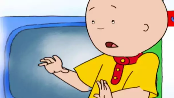 Caillou et  la Télévision Cassée | Caillou en Français