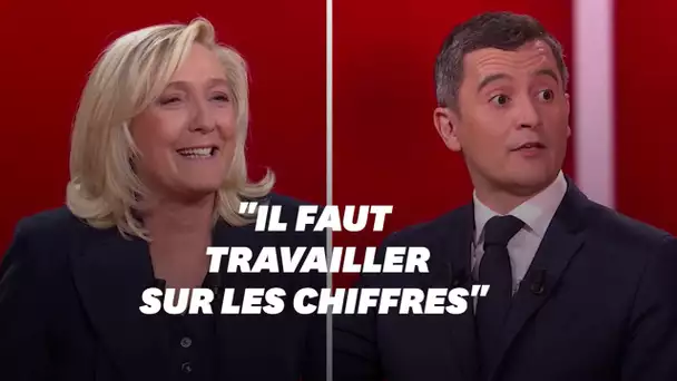 Darmanin conseille Le Pen pour "le prochain débat présidentiel"