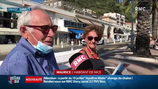 Covid-19 : à Nice, le port du masque fait son retour en extérieur