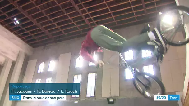 Albi : Sasha, 13 ans, champion de France de BMX freestyle