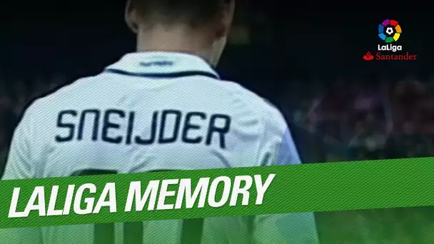 LaLiga Memory: Wesley Sneijder Best Goals and Skills