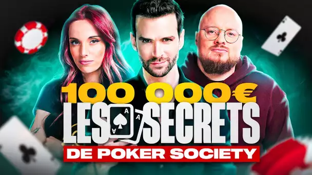 J'AI PARTICIPÉ A UN SQUID GAME AVEC 100k€.. LA VÉRITÉ & SECRET DE POKER SOCIETY (MEILLEUR EXP EVER!)