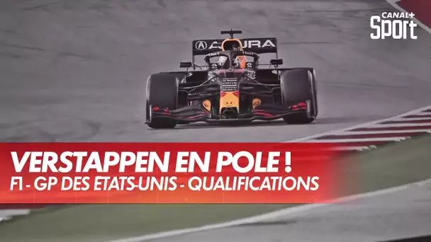 La pole pour Verstappen dans les derniers instants ! - GP des États-Unis