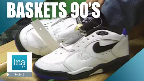 La mode des baskets chez les jeunes des années 1990 | Archive INA