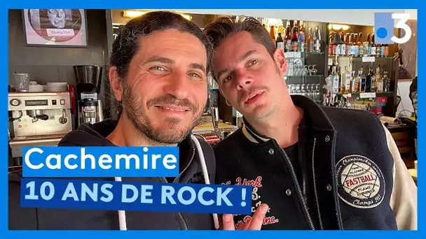 Le groupe Cachemire fête 10 ans de rock'n'roll