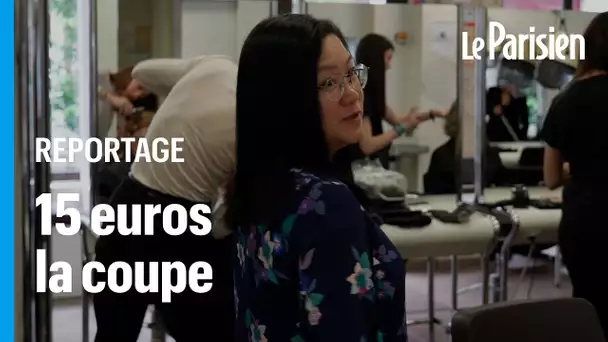 « Tout le monde y trouve son compte » : moins chère qu’un salon, cette école de coiffure attire les