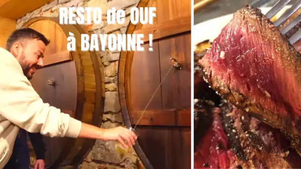 Maxi Côte de Boeuf, omelette à la morue, ... On dévalise une cidrerie de Bayonne !