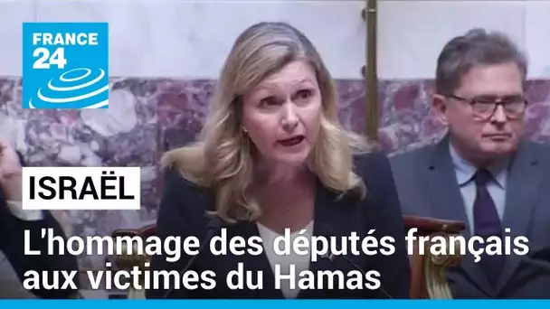 Israël : l'hommage des députés français aux victimes du Hamas • FRANCE 24