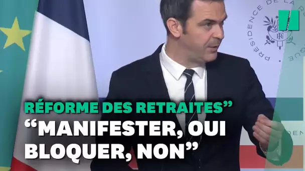 Réforme des retraites : le gouvernement ne veut pas de "blocage"