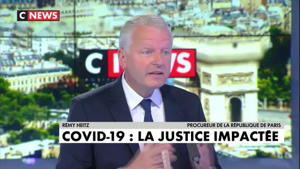 Rémy Heitz : « La justice a repris l'intégralité de son activité, elle fonctionne à 100% »