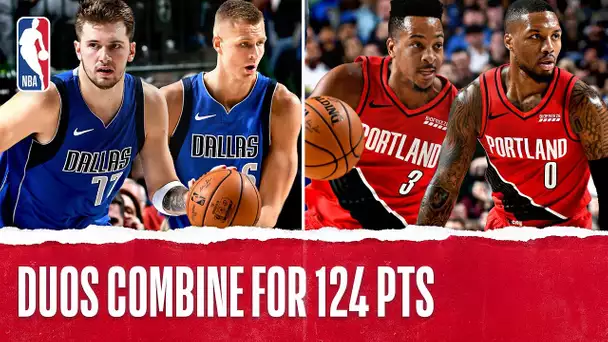 CJ, Dame (63 PTS) Porzingis, Luka (61 PTS) Put On Scoring Show In Dallas